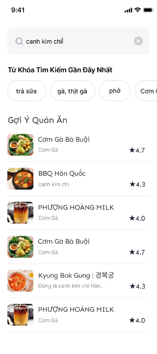 Cơm Tới (밥왔다!) app 2